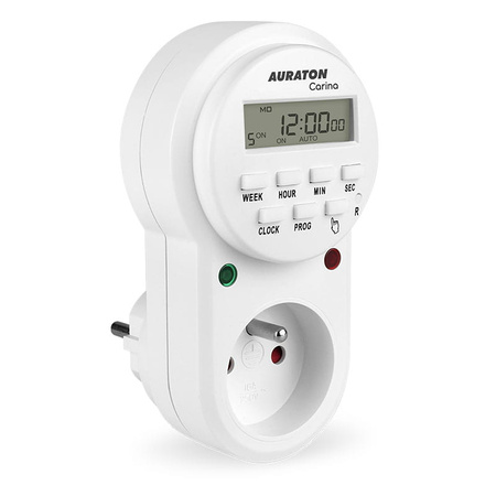 Auraton Carina Tygodniowy Wielofunkcyjny Wyłącznik Czasowy