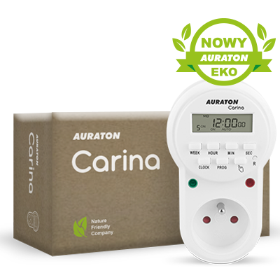 Auraton Carina Tygodniowy Wielofunkcyjny Wyłącznik Czasowy