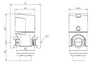 Afriso Termostatyczny zawór mieszający ATM 343, DN15, G3/4", 35÷60°C, Kvs 1,6 m³/h
