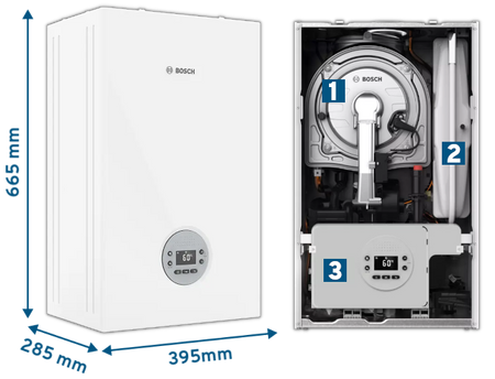 Bosch Condens GC1200W 24C Kocioł dwufunkcyjny 5,2 - 26,5 kW 7736902941