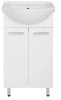 Astor Lupo Umywalka z Szafką 50 cm Biały Połysk AM-LUD-500-27