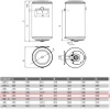 Bosch Vertical Tronic 2000T 80B Elektryczny pojemnościowy ogrzewacz wody 80L  