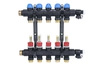 Afriso ProCalida EF1 K Rozdzielacz do ogrzewania płaszczyznowego, 5 obiegów, G1", 0,2÷1,6 l/min