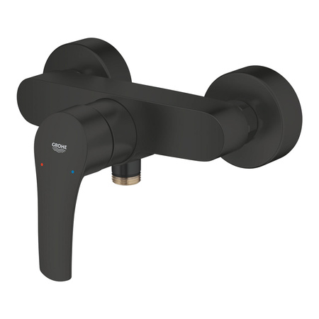 GROHE EUROSMART Bateria Wannowo-Prysznicowa Ścienna Matowa Czerń  
