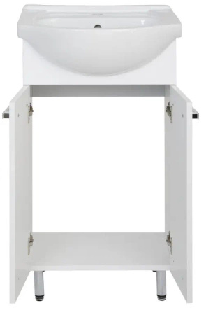 Astor Lupo Umywalka z Szafką 50 cm Biały Połysk AM-LUD-500-27