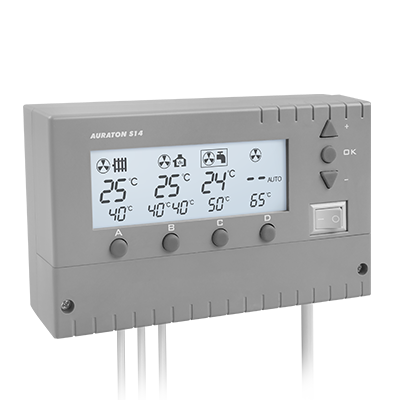 Auraton Ursa wielofunkcyjny sterownik pompy C.O. C.W.U. pieca kotła czujnik 2,5m