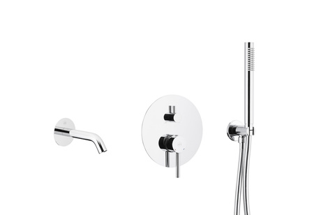 KFA Armatura Moza zestaw wannowo-prysznicowy podtynkowy chrom 5039-401-00