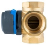 Afriso 4-drogowy obrotowy zawór mieszający ARV 485 ProClick, DN32, Rp1 1/4", Kvs 16