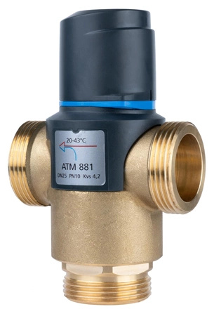 Afriso Termostatyczny zawór mieszający ATM 881, DN25, G1 1/4", 20÷43°C, Kvs 4,2 m³/h 12 881 10