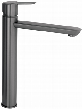 Deante ARNIKA Bateria umywalkowa stojąca wysoka titanium