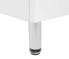 Astor Lupo Umywalka z Szafką 50 cm Biały Połysk AM-LUD-500-27