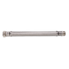 Invena Wężyk w oplocie ze stali nierdzewnej GW 20 mm, GW-GZ 50 cm, 1" (WS-86-050-G)