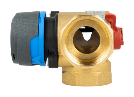 Afriso 3-drogowy obrotowy zawór mieszający ARV 385 Vario ProClick, DN32, Rp1 1/4", Kvs 7,5-19
