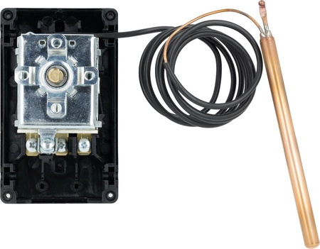 Afriso Termostat zanurzeniowy TC2, 0÷90°C, nastawa zewnętrzna, kapilara 1000 mm