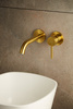 KFA Armatura Moza Gold bateria umywalkowa podtynkowa złoty szczotkowany 5039-810-31