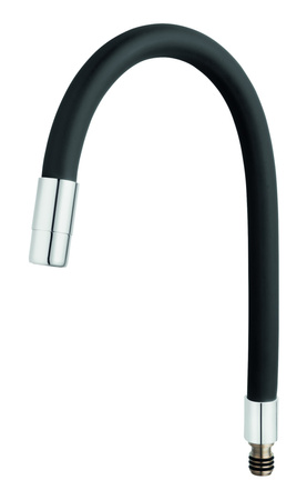 Ferro Elastico Wylewka do Baterii Kuchennej Czarna W100B-B