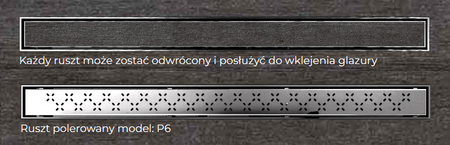 Odpływ Aqua Steel La 70cm  