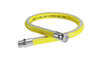 Przewód gazowy z nakrętką obrotową G 1/2" i końcówką GZ 1/2" GW/GZ L=1250