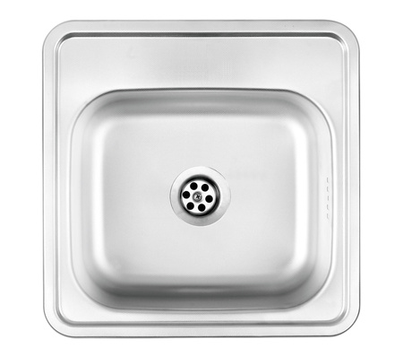 Deante Techno zlewozmywak stalowy 38 x 38 cm wpuszczany stal dekor ZMU 3100