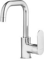 Deante Alpinia Bateria Umywalkowa Stojąca Chrom BGA_024M