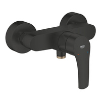 GROHE EUROSMART Bateria Wannowo-Prysznicowa Ścienna Matowa Czerń