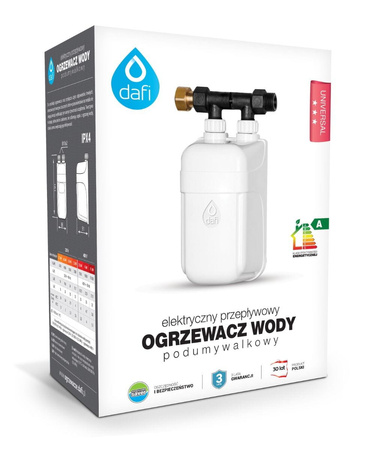 DAFI Ogrzewacz Podumywalkowy 5.5 KW Biały  