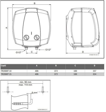 Bosch Tronic 2000T 10L Podumywalkowy