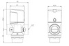 Afriso Termostatyczny zawór mieszający ATM 561, DN20, G1", 20÷43°C, Kvs 2,5 m³/h