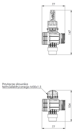 Afriso Rozszerzenie rozdzielacza ProCalida EF1 / EF1 K o 1 obieg