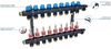 Afriso ProCalida EF1 K 9 obiegów grzewczych, G1", 0,2÷1,6 l/min