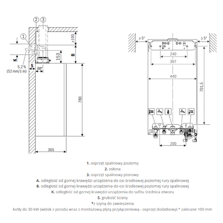 Bosch Condens GC5700iW 24 P 23 – Kocioł Kondensacyjny Jednofunkcyjny