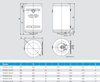 Bosch Vertical Tronic 2000T 30SB Elektryczny pojemnościowy podgrzewacz wody 30L  