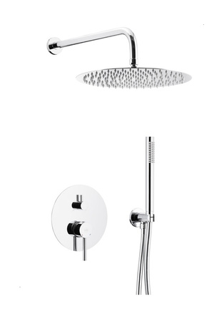KFA Armatura Moza zestaw prysznicowy podtynkowy z deszczownicą chrom 5039-501-00