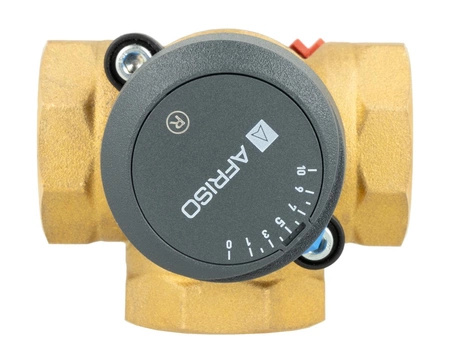 Afriso 3-drogowy obrotowy zawór mieszający ARV 385 Vario ProClick, DN32, Rp1 1/4", Kvs 7,5-19