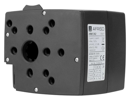 Afriso Siłownik elektryczny ARM 342 ProClick, 2- i 3-pkt, 24 V AC, 120 s, 6 Nm
