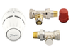 Danfoss Zestaw Termostatyczny z Głowicą Regus®, Prosty 015G5304