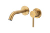 KFA Armatura Moza Gold bateria umywalkowa podtynkowa złoty szczotkowany 5039-810-31
