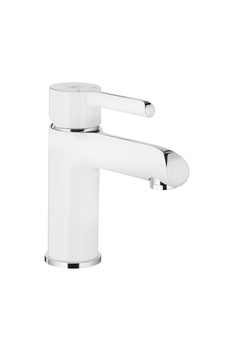 KFA Armatura Angelit bateria umywalkowa stojąca biały/chrom