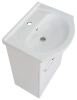 Astor Lupo Umywalka z Szafką 50 cm Biały Połysk AM-LUD-500-27