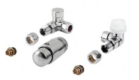 Perfexim PHA-038 Zestaw Termostatyczny z Nastawą Wstępną Prawy, Chrom – Kod 20-038-0000-000