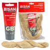 Pakuły konopie lniane len pasta tubka do gwintów zestaw uszczelniający 200g Bisan B870800