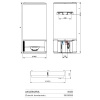 Ariston Lydos Hybrid WiFi 100 3629065 elektryczny podgrzewacz wody