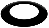 Spiroflex Rozeta, Maskownica, Kołnierz czarna 180mm