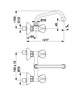 KFA Armatura Standard bateria umywalkowa z uchwytami A chrom wylewka 16 cm 300-310-00