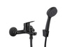 KFA Armatura Sparc bateria wannowo-prysznicowa ścienna czarna 5414-510-81