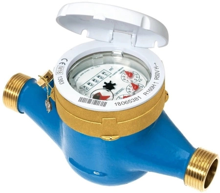 BMETERS GMDM-I 1 1/4" R100/R50 Wodomierz wielostrumieniowy suchobieżny z pierścieniem antymagnetycznym, Q3 = 10 m³/h