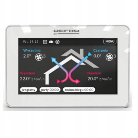 Rekuperator Defro DRX 400 V