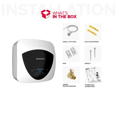 Ariston Andris Elite 10 elektryczny podgrzewacz wody nadumywalkowy 3105085