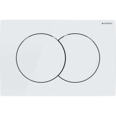 Geberit Delta01 przycisk spłukujący do WC biały 115.107.11.1