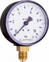 Afriso Manometr przemysłowy RF 100 I, D301, fi 100 mm, 0÷16 bar, G1/2", radialny, kl. 1,0